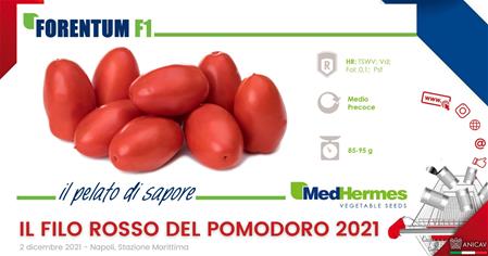 Presenti al filo rosso del pomodoro 2021 con il nostro pomodoro Forentum F1